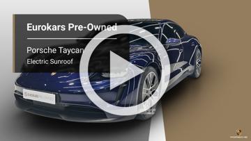 Porsche Taycan Electric Sunroof